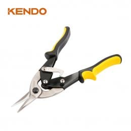 KENDO-30814-กรรไกรตัดโลหะ-ปากตรง-ด้ามเหลือง-250mm-10นิ้ว